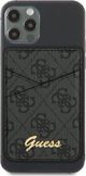 Θήκη για κάρτες Guess Wallet Card Slot GUWMS4GTLBK MagSafe 4G γκρι