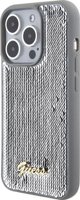 Guess Guess GUHCP15LPSFDGSS iPhone 15 Pro 6.1" ασημί/silver σκληρή θήκη Sequin Script Metal