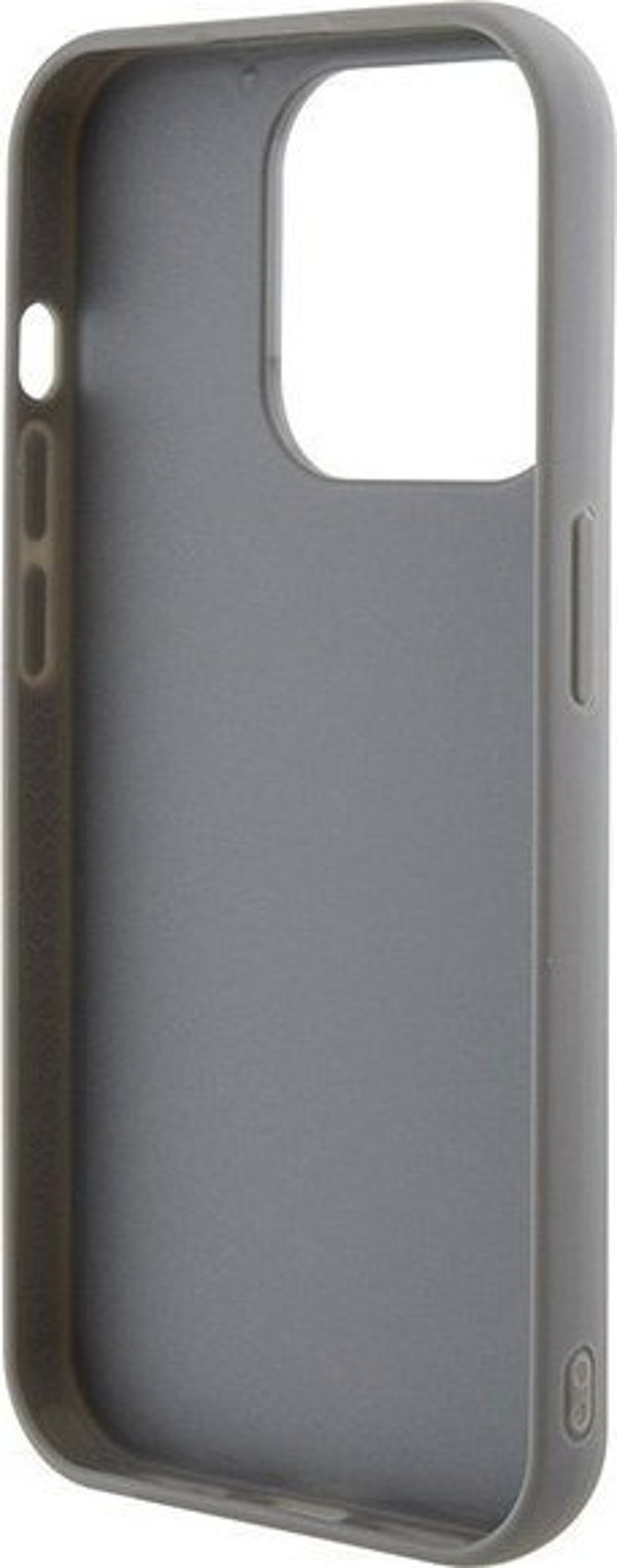 Guess Guess GUHCP15LPSFDGSS iPhone 15 Pro 6.1" ασημί/silver σκληρή θήκη Sequin Script Metal
