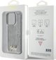 Guess Guess GUHCP15LPSFDGSS iPhone 15 Pro 6.1" ασημί/silver σκληρή θήκη Sequin Script Metal