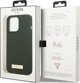 Guess Guess GUHMP13LSPLA iPhone 13 Pro / 13 6,1" πράσινη/χακί σκληρή θήκη Σιλικόνης Logo Plate MagSafe NoSize