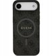 Θήκη GUESS για IPHONE 17 συμβατή με MagSafe GUHMP17SG4GFRK (PU 4G Ring Classic Logo) μαύρο