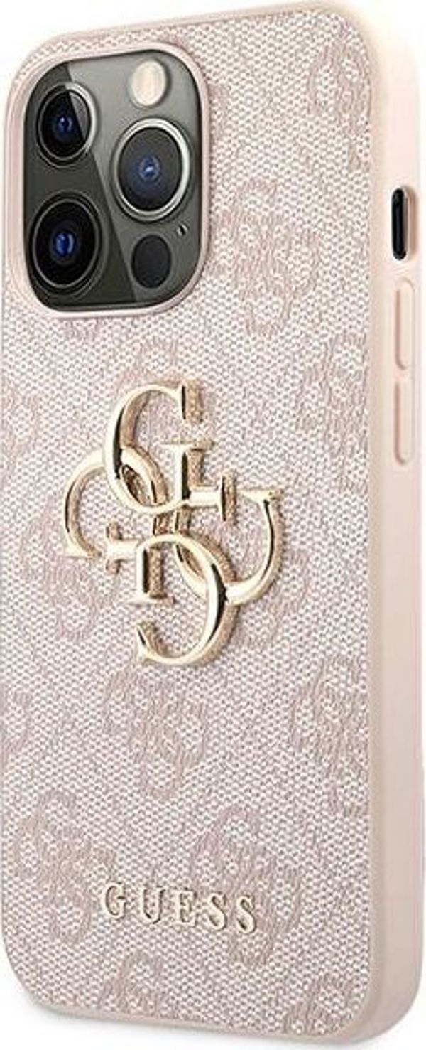 Guess Guess GUHCP13X4GMGPI iPhone 13 Pro Max 6,7" ροζ/hardcase 4G Big Metal Logo