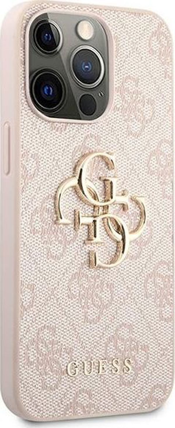 Guess Guess GUHCP13X4GMGPI iPhone 13 Pro Max 6,7" ροζ/hardcase 4G Big Metal Logo