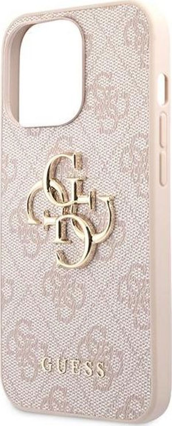 Guess Guess GUHCP13X4GMGPI iPhone 13 Pro Max 6,7" ροζ/hardcase 4G Big Metal Logo