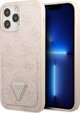 Guess case for iPhone 13 Pro Max 6,7" GUHCP13XP4TPP pink hardcase 4G Triangle Logo Cardslot 3666339047757