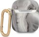Guess Θήκη προστασίας GUA2UNMK Marble Collection για AirPods 1/2 γκρι