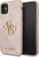 Guess Guess 4G Big Metal Logo - Θήκη iPhone 11 (ροζ) (GUHCN614GMGPI) - 1035561