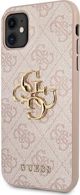 Guess Guess 4G Big Metal Logo - Θήκη iPhone 11 (ροζ) (GUHCN614GMGPI) - 1035561