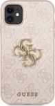 Guess Guess 4G Big Metal Logo - Θήκη iPhone 11 (ροζ) (GUHCN614GMGPI) - 1035561