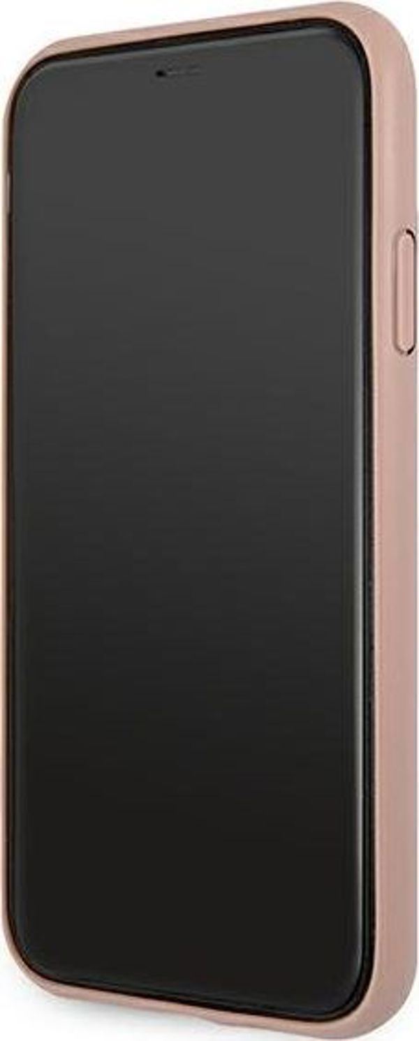 Guess Guess 4G Big Metal Logo - Θήκη iPhone 11 (ροζ) (GUHCN614GMGPI) - 1035561
