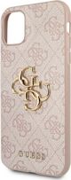 Guess Guess 4G Big Metal Logo - Θήκη iPhone 11 (ροζ) (GUHCN614GMGPI) - 1035561