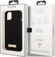 Guess Guess GUHMP13MSPLK iPhone 13 6,1" μαύρη σκληρή θήκη σιλικόνης Silicone Logo Plate MagSafe NoSize