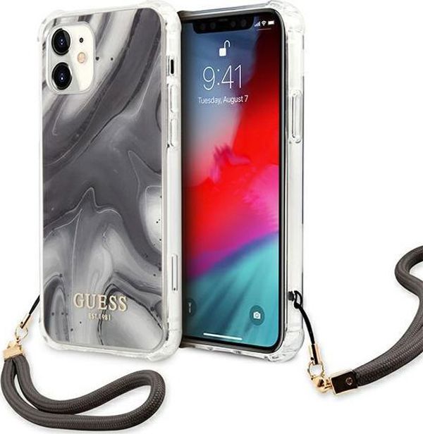 Guess Guess GUHCP12SKSMAGR iPhone 12 mini 5,4" σκληρή θήκη μαρμάρου συλλογή