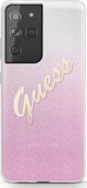 Guess Θήκη Guess GUHMP14MSBPLK Apple iPhone 14 Plus μαύρη σκληρή θήκη Σιλικόνης Λογότυπο Πλάκα MagSafe