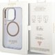 Guess Θήκη Guess GUHMP14LHTCMU Apple iPhone 14 Pro μοβ σκληρή θήκη Gold Outline Translucent MagSafe