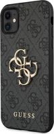 Guess Guess GUHCN614GMGGR iPhone 11 6,1" γκρι σκληρή θήκη 4G Μεγάλο Μεταλλικό Λογότυπο