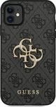 Guess Guess GUHCN614GMGGR iPhone 11 6,1" γκρι σκληρή θήκη 4G Μεγάλο Μεταλλικό Λογότυπο
