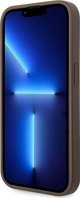 Guess Guess GUHCP15L4GMGBR iPhone 15 Pro 6.1" καφέ σκληρή θήκη 4G Μεγάλο Μεταλλικό Λογότυπο