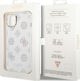 Guess Etui Guess do iPhone 14 Plus 6,7" przezroczysty/transparent hard case Peony Glitter