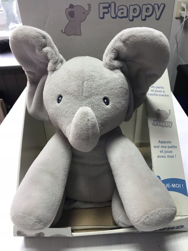 GUND Διαδραστικό λούτρινο - Flappy the Elephant, 30 εκ.
