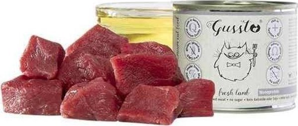 Gussto Υγρή Τροφή Γάτας Φρέσκο Αρνί 200g - Superpremium Κονσέρβα