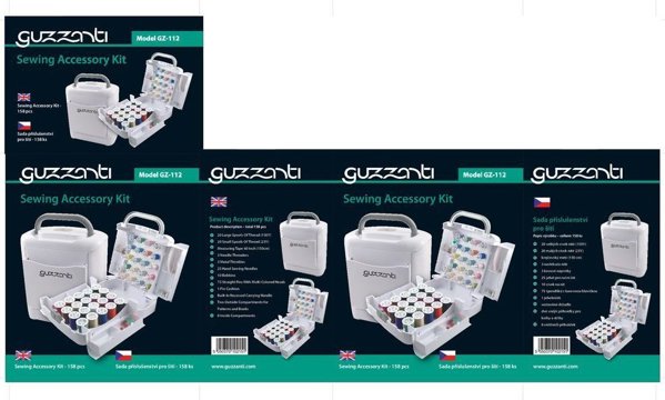 Σετ ραπτικών αξεσουάρ Guzzanti GZ-112