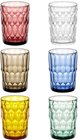 Guzzini VANITY Set aus 6 hohen Bechern Assorted colors