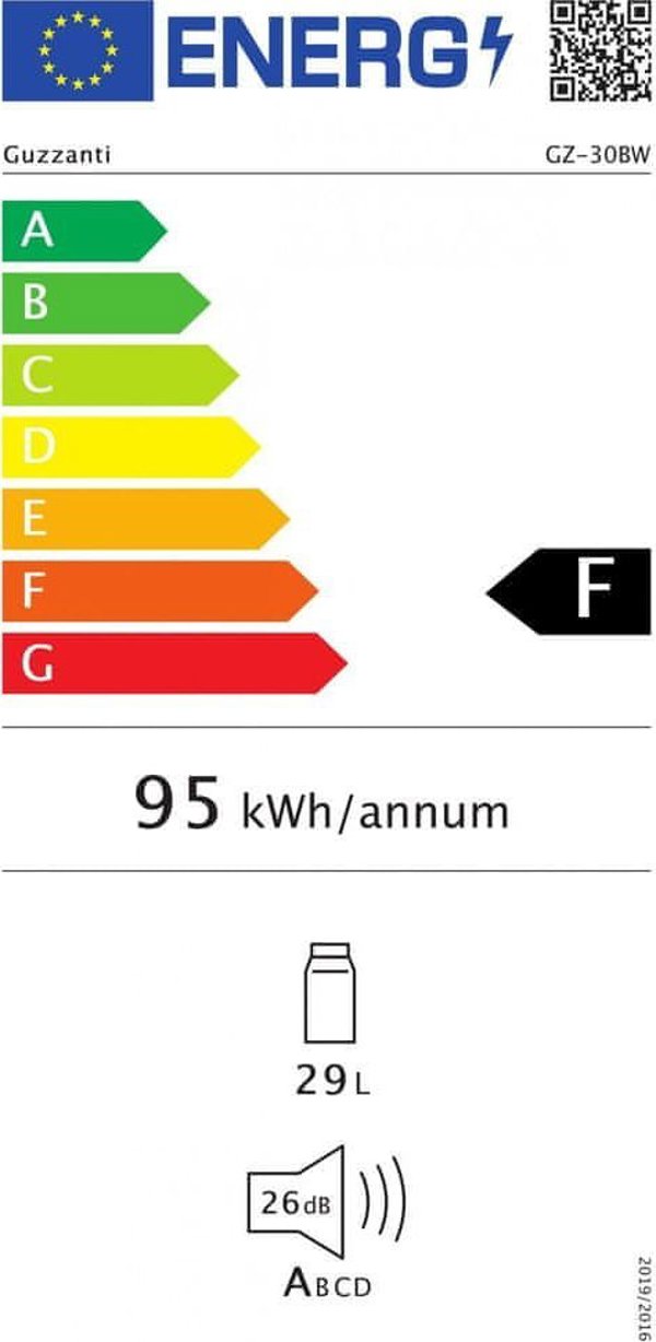 Θερμοηλεκτρικό ψυγείο-θερμαντήρας Guzzanti GZ-30BW