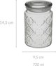 Γυάλινο δοχείο με καπάκι DOLCE, 720 ml 5five