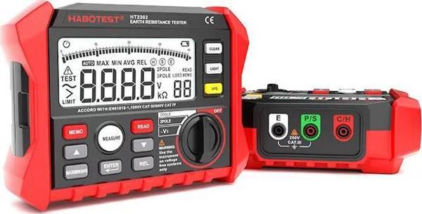 Μετρητής αντίστασης γείωσης Habotest Habotest HT2302 10524589 5907489607803