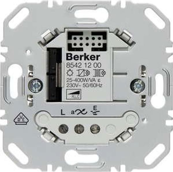 Hager Berker 85421200 Μηχανισμός Ροοστάτη, Μονής Λειτουργίας, Μεταλλικός, 230V, 400W