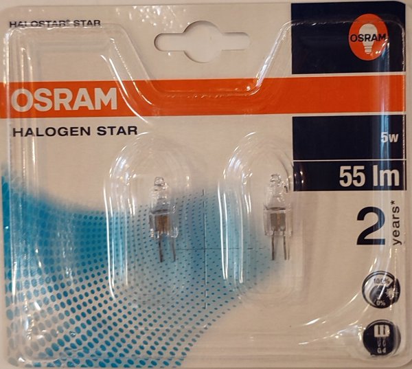 HALOSTAR STAR 5W G4 CLEAR