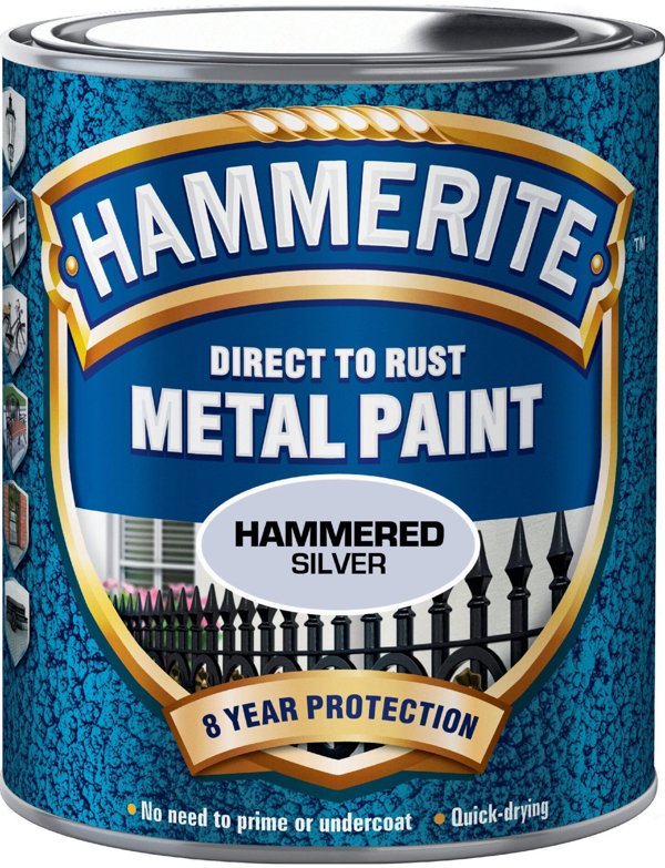Hammerite Hammerlak - Ασημί - 750 ml.