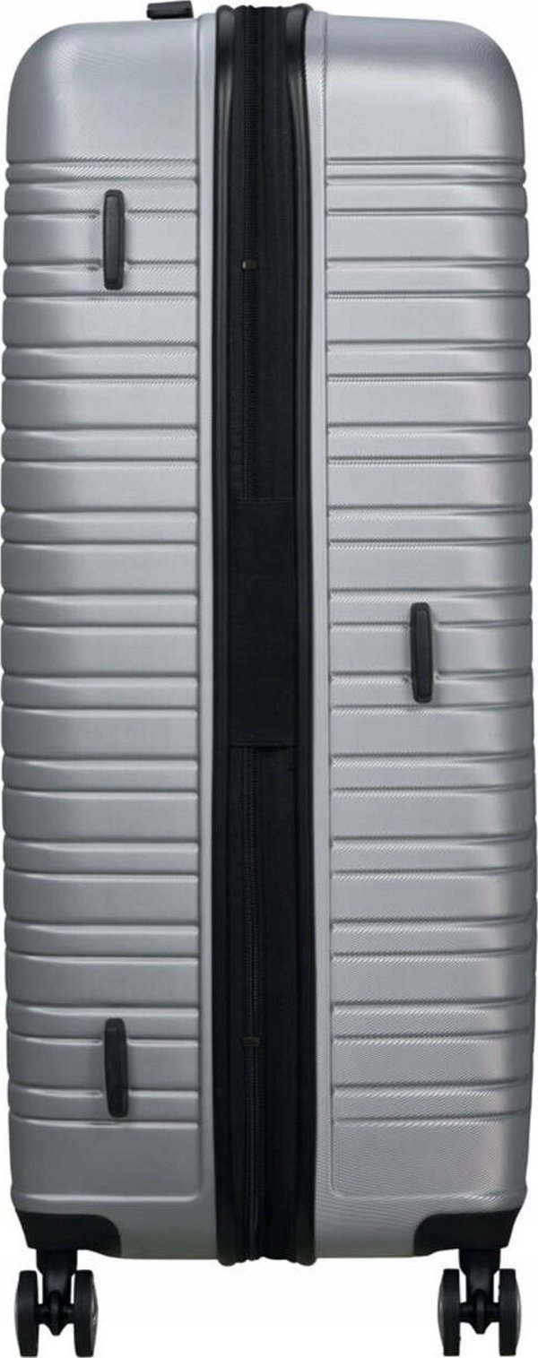 Hama Μεγάλη Βαλίτσα Flashline Pop 78cm ασημί