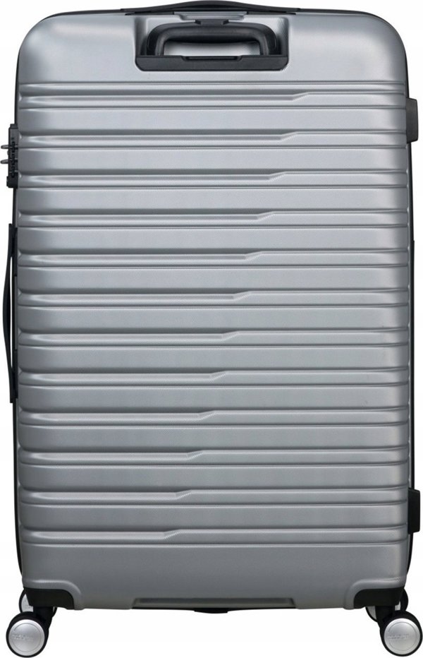 Hama Μεγάλη Βαλίτσα Flashline Pop 78cm ασημί