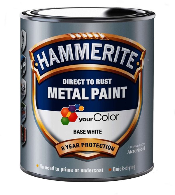 Hammerite Βάση Λευκό - 1 L