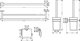 Σετ αξεσουάρ μπάνιου Hansgrohe Logis Universal 41727000