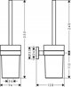 Σετ αξεσουάρ μπάνιου Hansgrohe Logis Universal 41727000
