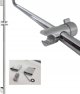 Στήριγμα ντους Hansgrohe Unica Croma 90 cm, 26506000, χρώμιο