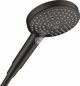 Ντους χειρός Hansgrohe Raindance Select S 120 3jet PowderRain, 26014670, μαύρο ματ
