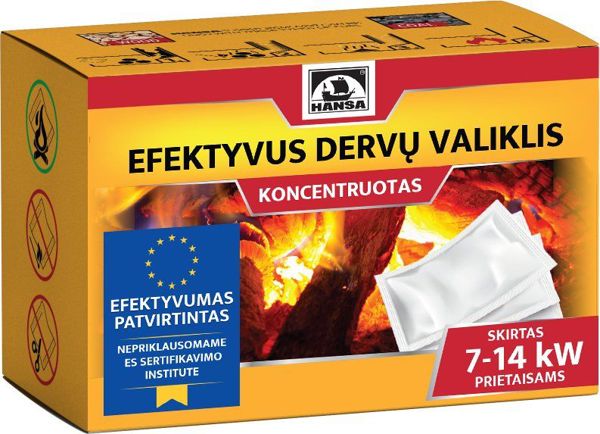 HANSA Συμπυκνωμένο καθαριστικό ρητίνης για συσκευές θέρμανσης 7-14 kW, 5 πακέτα