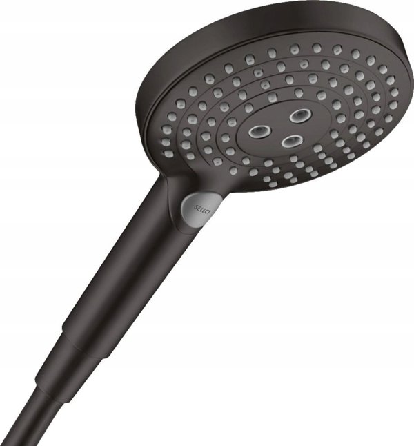 Χειροκίνητο ντους Hansgrohe Raindance Select S 120 3jet EcoSmart, 26531670, μαύρο ματ