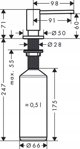 Hansgrohe Dispenser Hansgrohe A41 40438670