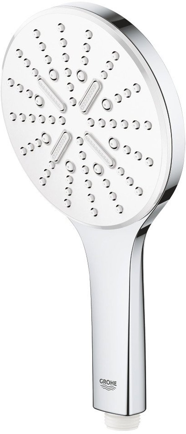 Ντους χειρός Grohe Rainshower Smartactive 130, 26574LS0, moon white