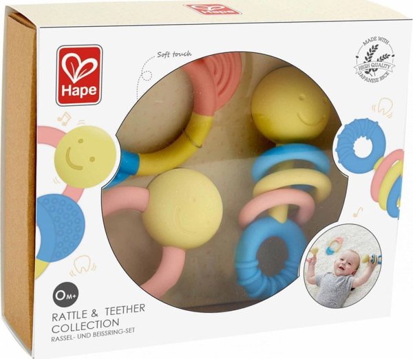 Συλλογή Hape HAPE Rattle & Teether, E0027