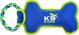 Happy Dog Nylon κόκκαλο με θηλιά Zeus K9 Fitness, 30 cm 8040633 22517963821