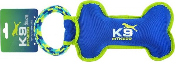 Happy Dog Nylon κόκκαλο με θηλιά Zeus K9 Fitness, 30 cm 8040633 22517963821
