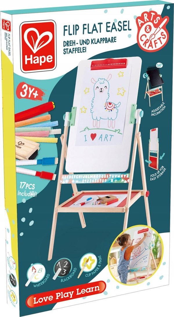 Hape HAPE pastatomas molbertas, E1063A/E1063B 13838365 6943480000000