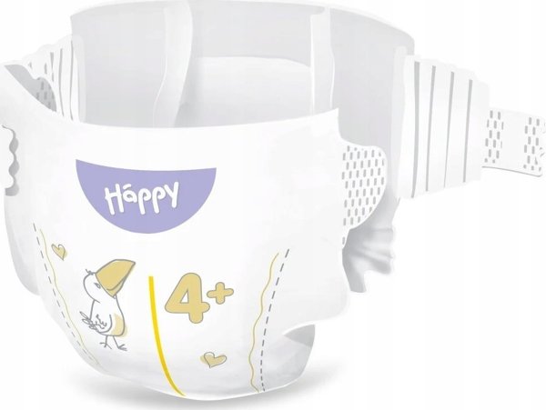 Happy Πάνες HAPPY Maxi Plus (9-15kg) 56τμχ, μέγεθος 4+ ΝΕΟ, BB-054-LX56-W01
